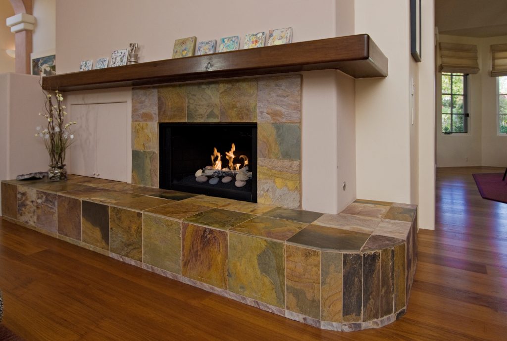 custom design, santa barbara fireplace, montecito fireplace
